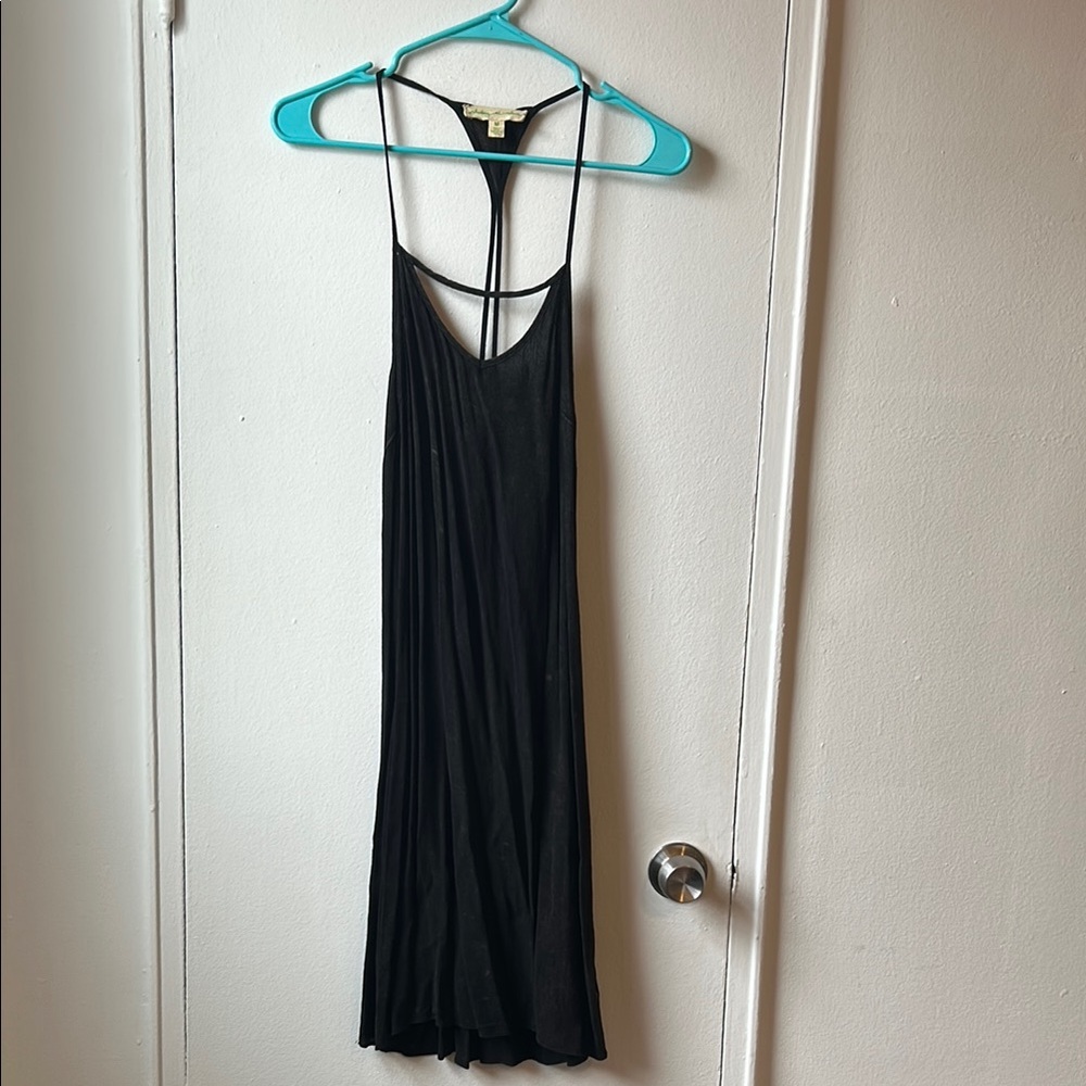 Urban Outfitters staring at stars bohemian black Dress